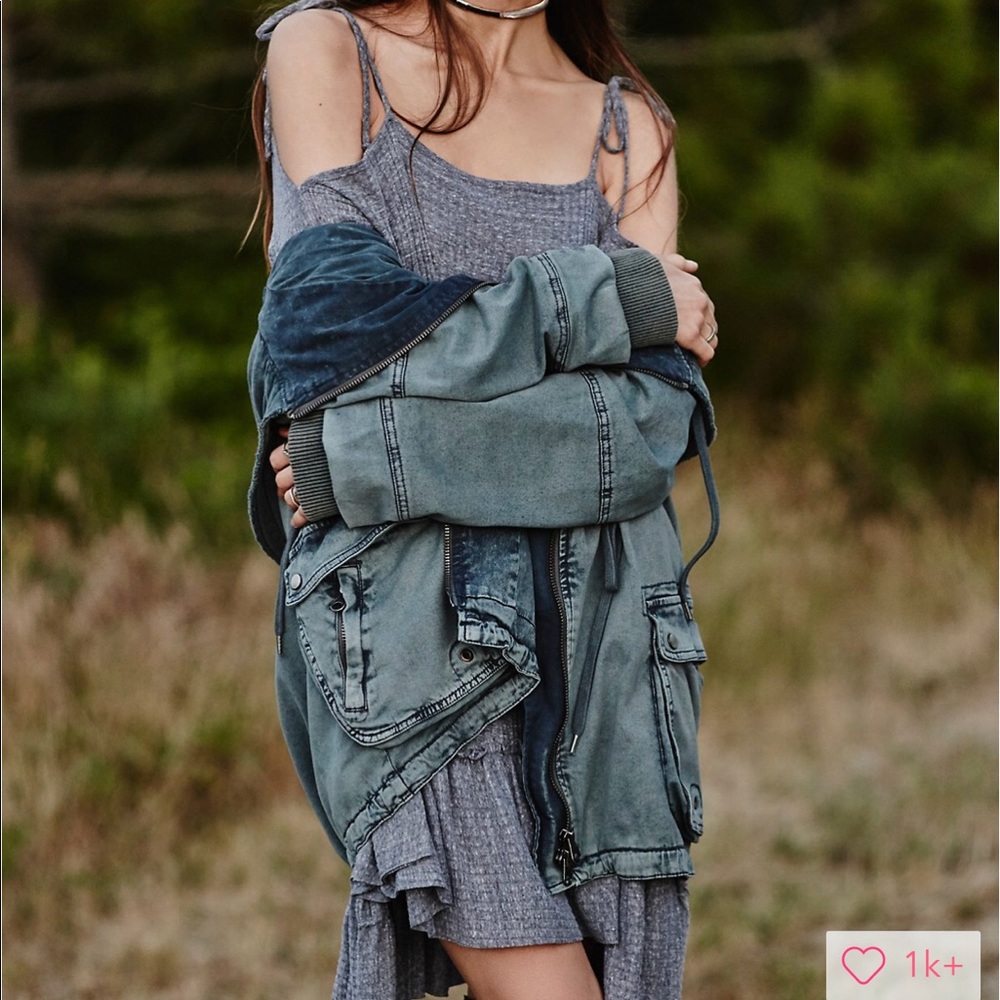 Free people cargo jacket small